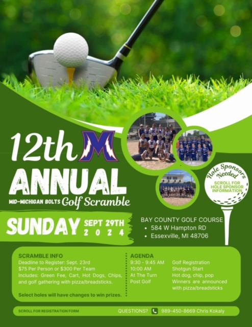 Mid-Michigan Bolts Golf Scramble